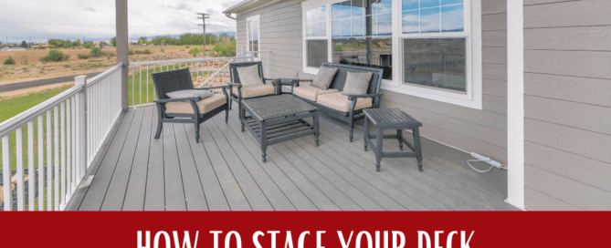 How to Stage Your Deck to Sell Your Home